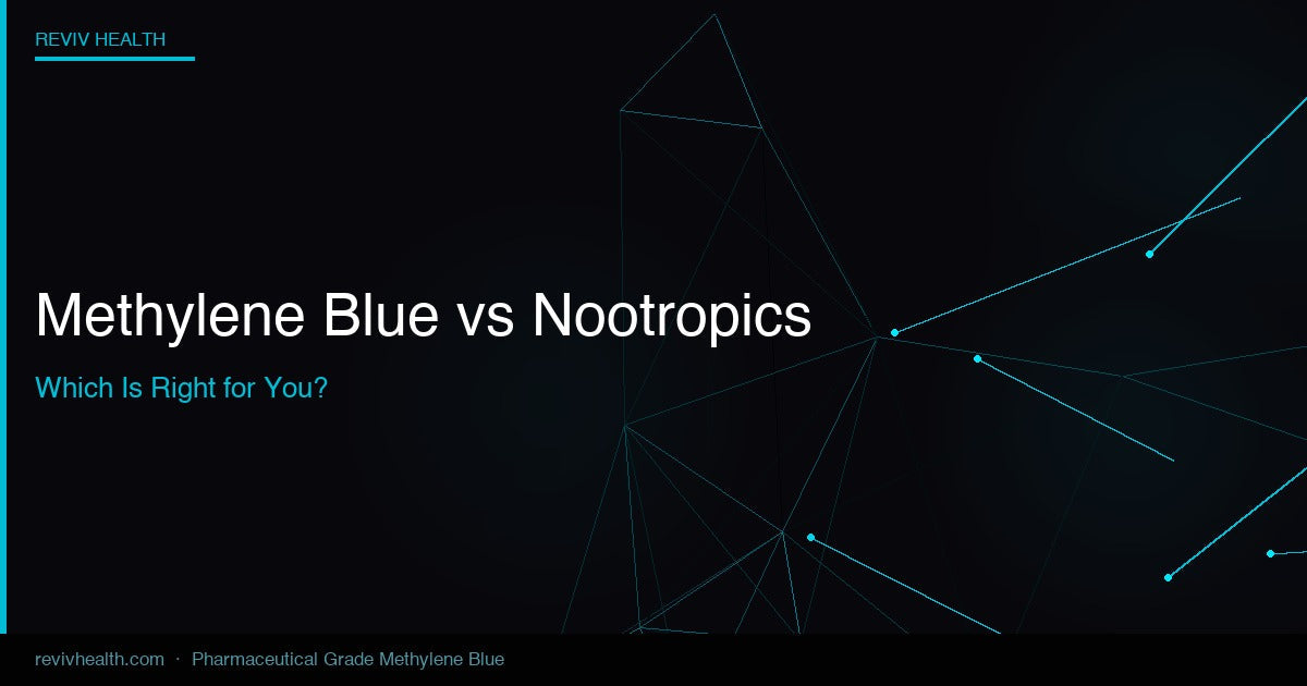 Methylene Blue vs Nootropics – Reviv Health Methylene Blue